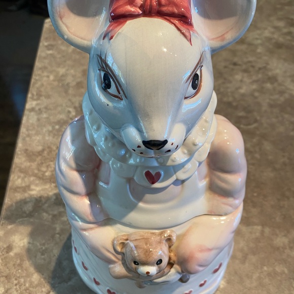 House of Lloyd Melinda Mouse Cookie Jar, 1990 - Picture 2 of 12